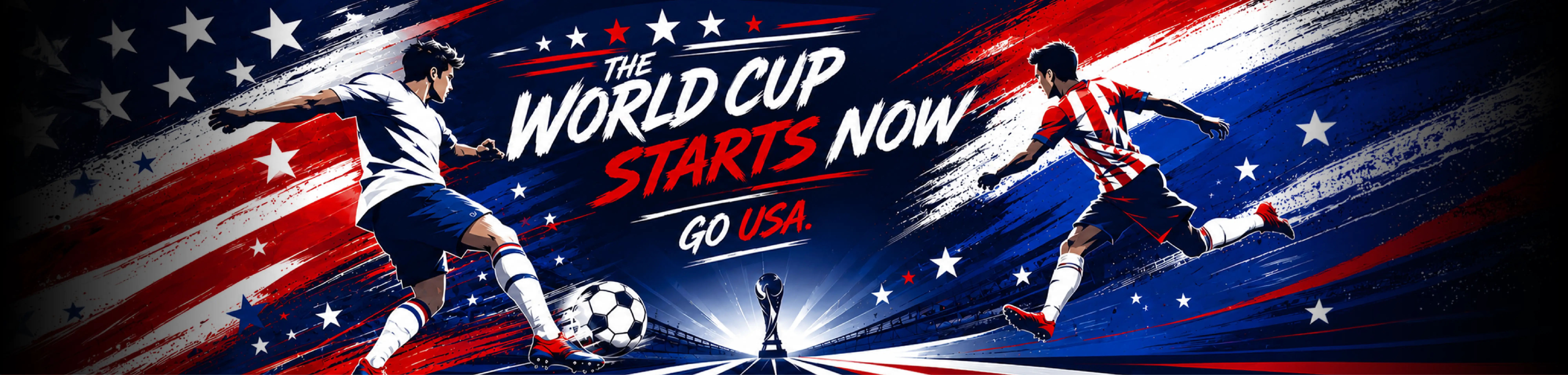 The World Cup starts now! Go USA!