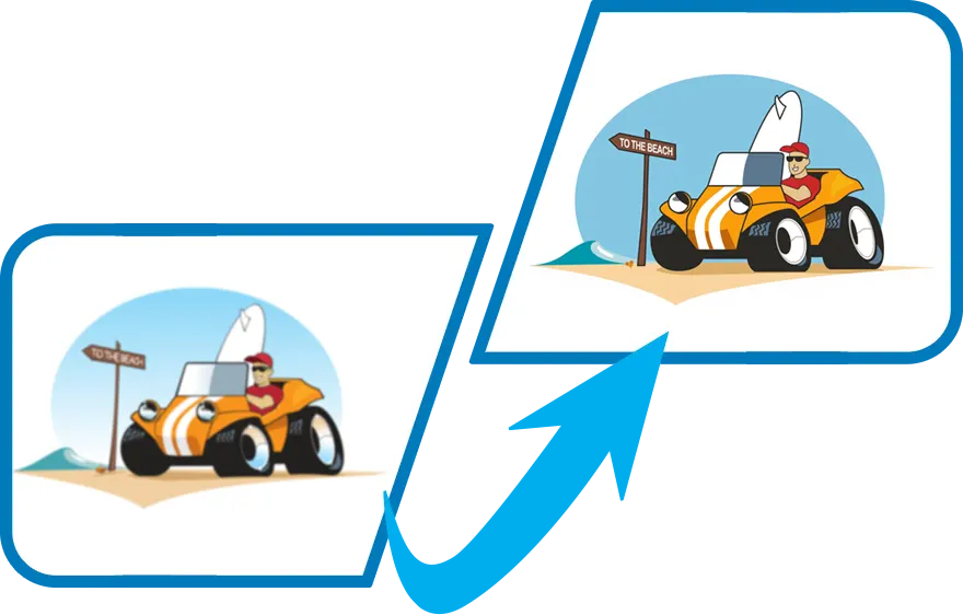 dunebuggy convert to vector