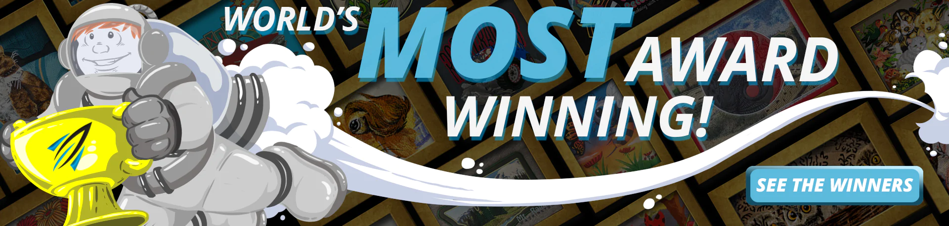 Our embroidery digitizing experts win digitizing design awards for their artistic embroidery designs every year!