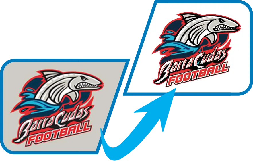 football vector conversion