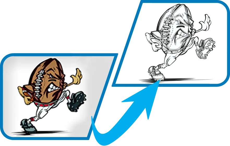 mascot convert to vector