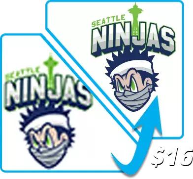 sports team logo jpeg to vector conversion
