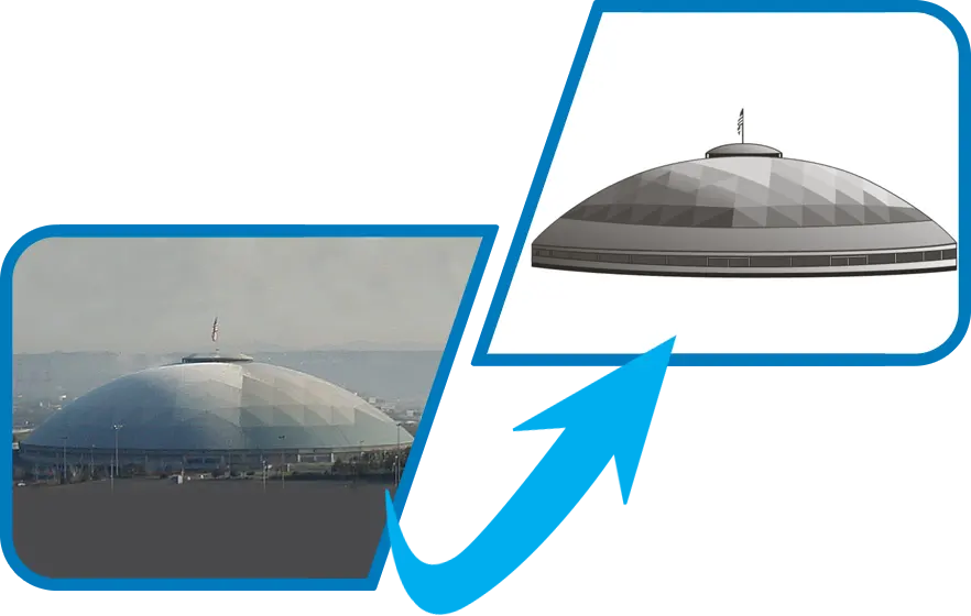 tacomadome convert photo to vector