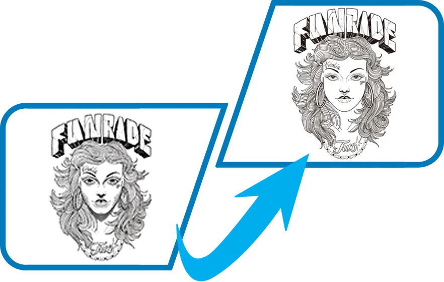 tattooart convert to vector